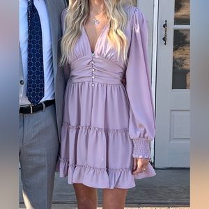 ❌SOLD❌Altar’d State Long Sleeve Dress